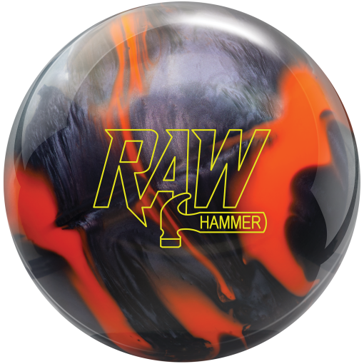 Bowlingball - Hammer - RAW - Orange/Black