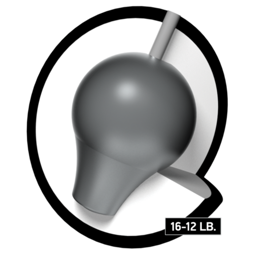 Bowlingball - Bowlingkugel - Brunswick - Rhino - blue/cadet grey/silver