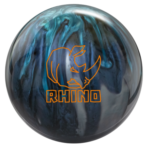 Bowlingball - Bowlingkugel - Brunswick - Rhino - blue/cadet grey/silver