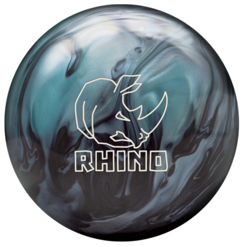 Bowlingball - Brunswick - Rhino - Metallic Blue/Black