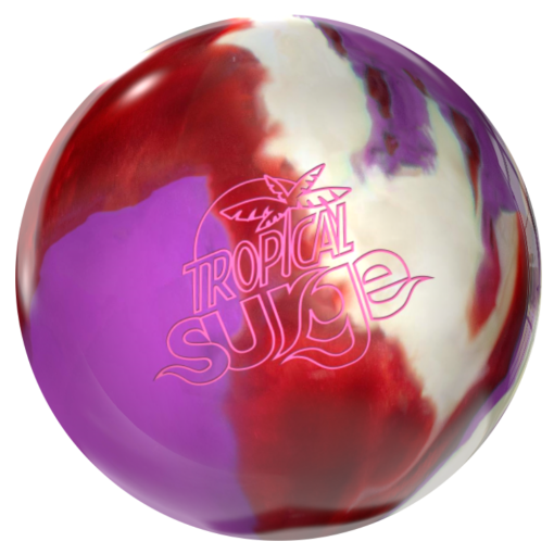 Bowlingball - Bowlingkugel - Storm - Tropical Surge - Red/White/Purple