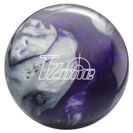 Bowlingball - Bowlingkugel - Brunswick - T Zone Polyester Black/Purple/Silver