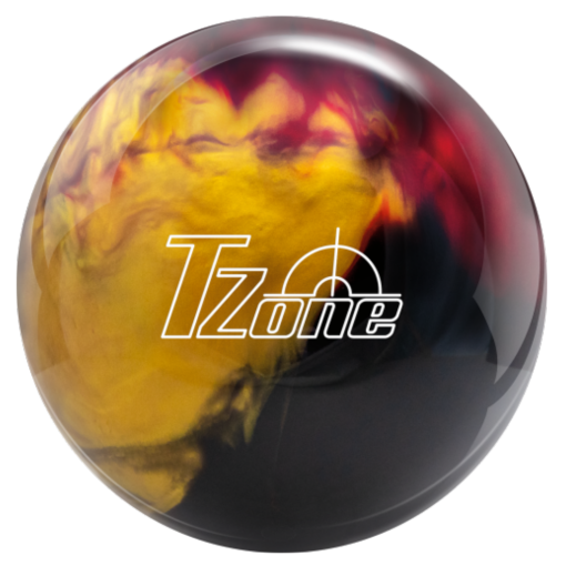 Bowlingball - Bowlingkugel - Brunswick - T Zone Polyester Ruby/Black/Gold
