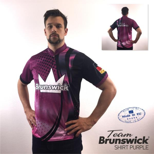 Bowlingshirt - TEAM BRUNSWICK - SHIRT | purple