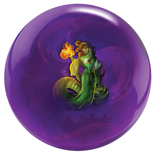 Bowlingball - Bowlingkugel - VIZ-A-Ball - Medusa