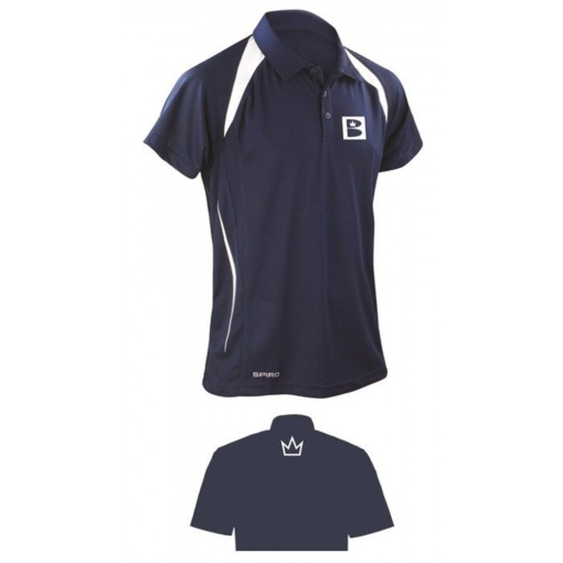 Bowlingshirt - BRUNSWICK - POLO - blue/white