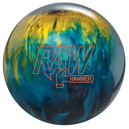 Bowling Ball - Hammer - RAW - Smoke/Blue/Gold