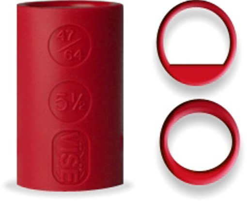 Bowlingzubehör - VISE - Fingereinsatz Powerlift / Oval - rot
