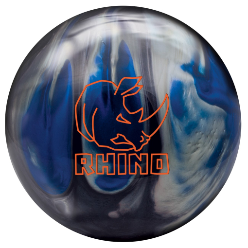 Bowlingball - Bowlingkugel - Brunswick - Rhino - black/blue/silver pearl