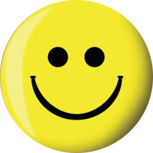 Bowlingball - Bowlingkugel - VIZ-A-Ball - Smiley Face