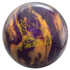 Bowling Ball - Ebonite - Fireball - Purple/Gold
